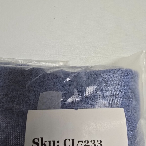 Habitat Clothes To Live In Womens Medium Blue Long Sleeve Tunic Stretch Soft - Picture 11 of 11